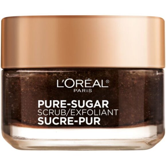 Lot of 2 L'Oreal Paris Pure Sugar Scrub Resurface and Reenergize Facial and Lips - Picture 2 of 10
